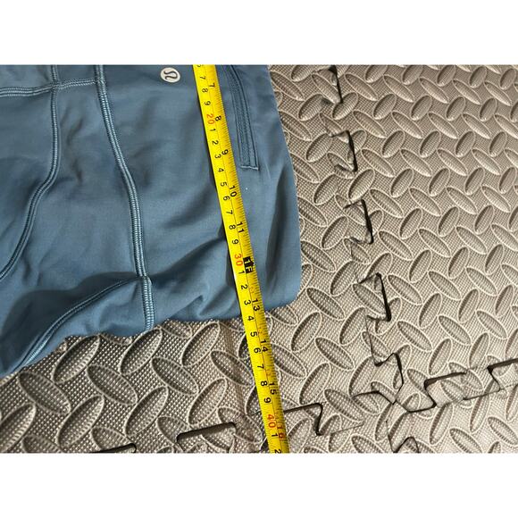 Lululemon Flurry Up Super High-Rise Tight 25" Petrol‎ Blue Womens Size 8 LW5CC6S - Picture 8 of 10